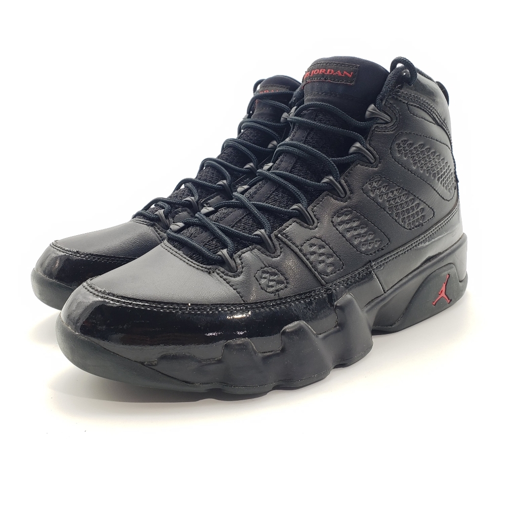 Mens Air Jordan 9 Retro “Bred” 2018 302370–014 Size 10 PreOwned without box